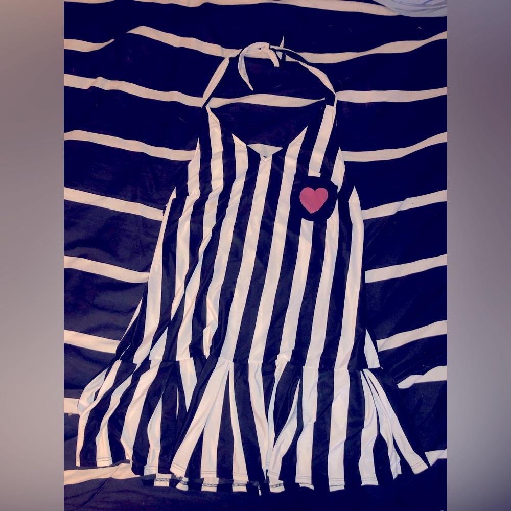 Referee Halter Top Costume Dress